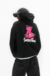 Saucy Bear Black Hoodie - sauce