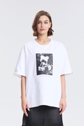 Saucy Bear in Frame T-Shirt - sauce