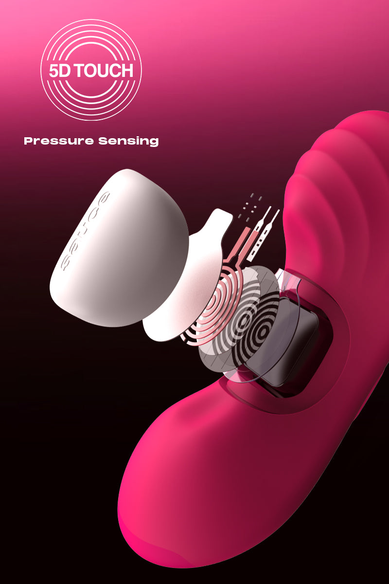 Bow Bow Wearable Vibrator | Remote-Controlled 5D Touch Panty Toy Sauce Bow Bow Wearable Vibrator | Remote-Controlled 5D Touch Panty Toy Sauce
