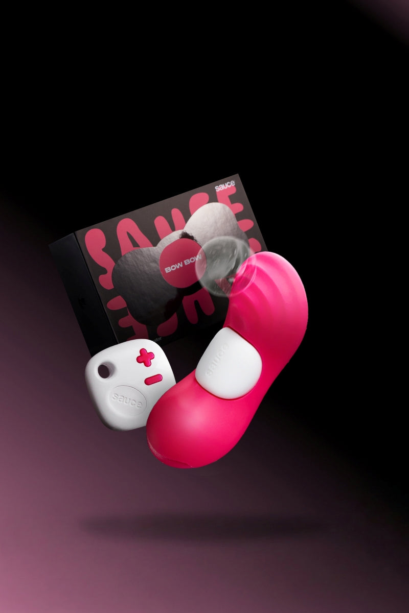 Bow Bow Wearable Vibrator | Remote-Controlled 5D Touch Panty Toy Sauce Bow Bow Wearable Vibrator | Remote-Controlled 5D Touch Panty Toy Sauce