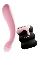 Honey Dip G-Spot Vibrator in Midnight Blush